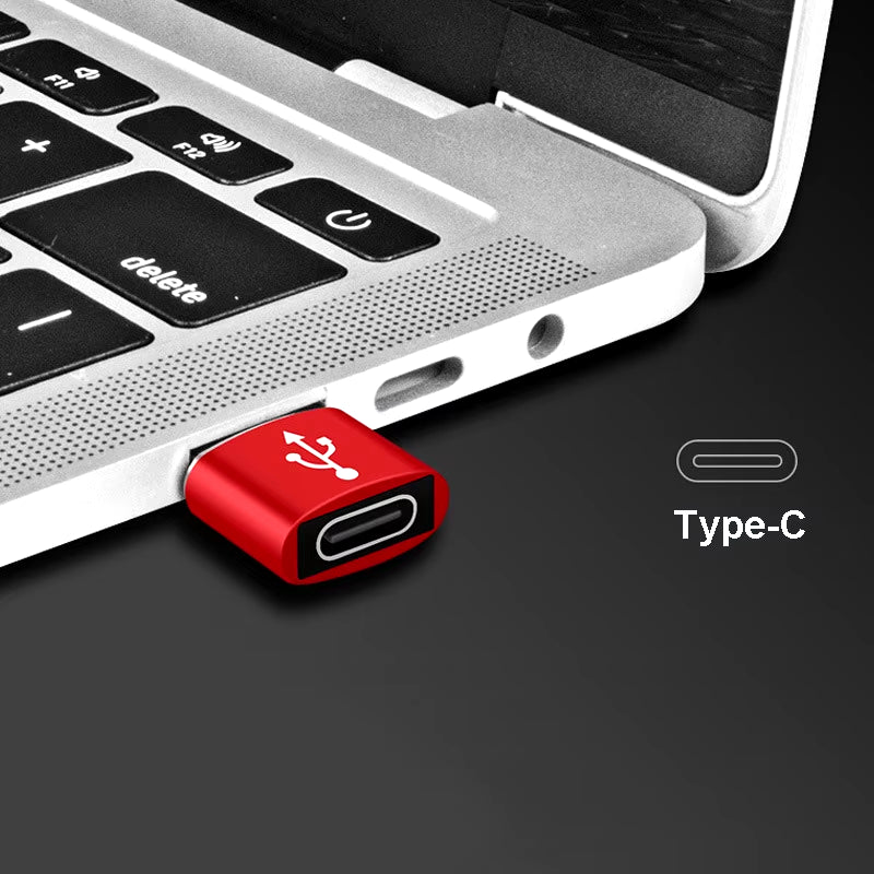 USB to Type C OTG Adapter USB USB-C Male to Micro USB Type-C Female Converter for Macbook Samsung S20 USBC OTG Connector